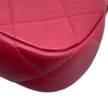 Load image into Gallery viewer, CHANEL Matelasse ChainClutch Bag RedAP2271 Lambskin