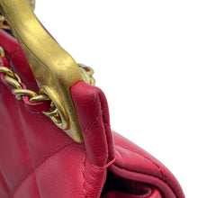 Load image into Gallery viewer, CHANEL Matelasse ChainClutch Bag RedAP2271 Lambskin