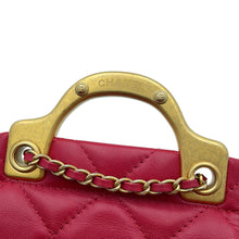 Load image into Gallery viewer, CHANEL Matelasse ChainClutch Bag RedAP2271 Lambskin