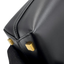 将图像加载到图库查看器中,SAINT LAURENT PARIS LE 37 Mini Bucket Shoulder Bag Black765870 Calf Leather