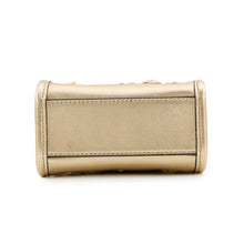 将图像加载到图库查看器中,JIMMY CHOO N/S Tote Star GoldMININSTOTEAUR Calf Leather Rhinestone Size Mini