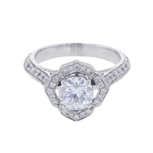 Load image into Gallery viewer, GRAFF Starflower Diamond Ring Size Approximately No. 9 18K White Gold