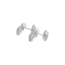 Load image into Gallery viewer, FRED Force 10 Earrings Small Model Size Small Silver8B0322/8B0323 18K White Gold