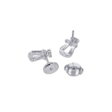 Load image into Gallery viewer, FRED Force 10 Earrings Small Model Size Small Silver8B0322/8B0323 18K White Gold