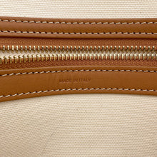 将图像加载到图库查看器中,CELINE Horizontal Cabas Beige/Brown192162BNZ.02NT Canvas Leather Size Medium