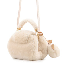 Load image into Gallery viewer, LOUIS VUITTON Capsnow Capucines CreamM26324 Shearling