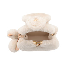 Load image into Gallery viewer, LOUIS VUITTON Capsnow Capucines CreamM26324 Shearling
