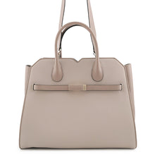 Load image into Gallery viewer, Valextra Valextra 2-Handle Milano Bag Chiaroscuro Nude/SaharaWBMI0017010LOC99PDMSA Soft Calf Leather Size Medium