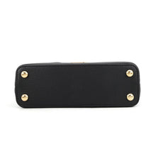 Load image into Gallery viewer, LOUIS VUITTON Capucines Noir/Pearl WhiteM29602 Taurillon Leather Size BB