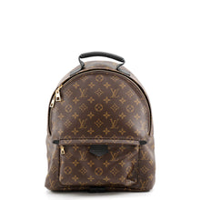 将图像加载到图库查看器中,LOUIS VUITTON Palm Springs Backpack NoirM41561 Monogram Size MM