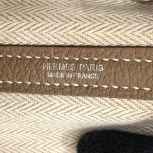 将图像加载到图库查看器中,HERMES Garden Party Etoupe Negonda Leather Size TPM