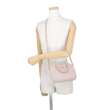 Load image into Gallery viewer, CHANEL Matelasse 2WAYShoulder Bag PinkAS5130 Tweed