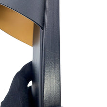 Load image into Gallery viewer, HERMES Izmir Sandals Black Calf Leather Size 40