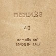 Load image into Gallery viewer, HERMES Izmir Sandals Moka Calf Leather Size 40