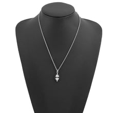 Load image into Gallery viewer, HERMES Mini Maillon Necklace Size PM BlackH100053FP03 Metal Lacquer