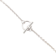 Load image into Gallery viewer, HERMES Mini Maillon Necklace Size PM BlackH100053FP03 Metal Lacquer