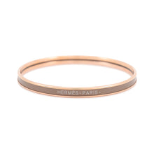 Load image into Gallery viewer, HERMES Uni Bangle EtoupeH240001FO6E65 Metal Enamel