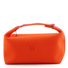 Load image into Gallery viewer, HERMES Brid a Black Orange・Feu Canvas Size GM