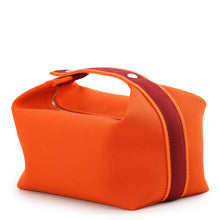 Load image into Gallery viewer, HERMES Brid a Black Orange・Feu Canvas Size GM