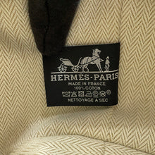 Load image into Gallery viewer, HERMES Brid a Black Marine Canvas Size PM