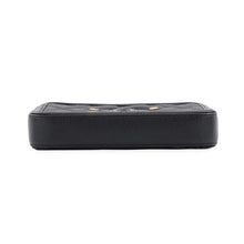 Load image into Gallery viewer, CHANEL CCFiligree Chain Wallet BlackA84450 Caviar Leather