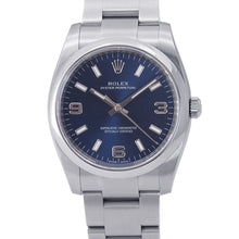 Load image into Gallery viewer, ROLEX Oyster Perpetual W34mm Stainless Steel Blue Dial114200