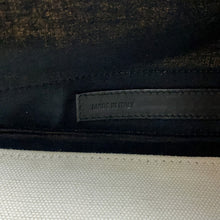 Load image into Gallery viewer, BALENCIAGA Navy Kabas Ivory/Black581292 Canvas Leather Size M