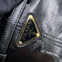 将图像加载到图库查看器中,PRADA Bonnie Mini Handbag Black1BA486_2CYR_F0002_V_OOM Leather Size Mini