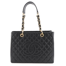 Load image into Gallery viewer, CHANEL GST tote BlackA50995 Caviar Leather
