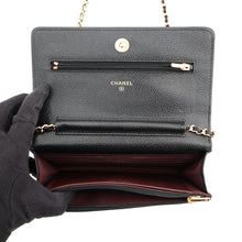 Load image into Gallery viewer, CHANEL Matelasse Classic Chain Wallet BlackAP0250-Y01864-C3906 Caviar Leather