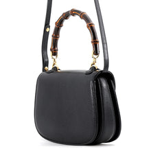 Load image into Gallery viewer, GUCCI Bamboo 1947 Black863165 AAGDM 1096 Leather Size Small