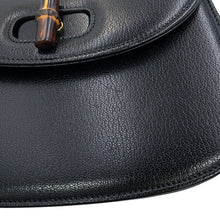 Load image into Gallery viewer, GUCCI Bamboo 1947 Black863165 AAGDM 1096 Leather Size Small