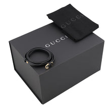 Load image into Gallery viewer, GUCCI Bamboo 1947 Black863165 AAGDM 1096 Leather Size Small