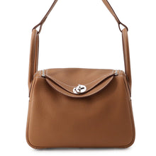 Load image into Gallery viewer, HERMES Lindy Gold Taurillon Clemence Size 26
