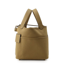 Load image into Gallery viewer, HERMES Picotin Lock Cargo Dune Towar Goeran Swift Leather Size PM