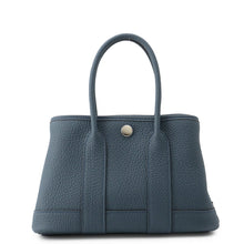 Load image into Gallery viewer, HERMES Neo Garden Blue Tempete Negonda Leather Size 23