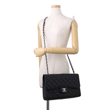 将图像加载到图库查看器中,CHANEL Matelasse W Flap ChainShoulder Bag BlackA58600 Caviar Leather Size 30