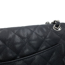 Load image into Gallery viewer, CHANEL Matelasse W Flap ChainShoulder Bag BlackA58600 Caviar Leather Size 30