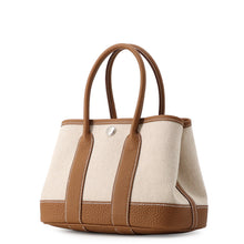Load image into Gallery viewer, HERMES Neo Garden Gold/Ecru Toile H Negonda Leather Size 23