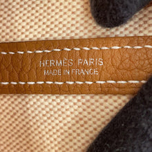 Load image into Gallery viewer, HERMES Neo Garden Gold/Ecru Toile H Negonda Leather Size 23