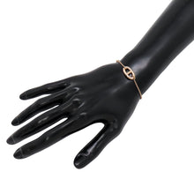 Load image into Gallery viewer, HERMES Chaine d'Ancre Farandole Bracelet Size ST 18K Pink Gold