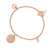 将图像加载到图库查看器中,HERMES Exlibris 1PD Bracelet Size PM/SHH120441B 00SH 18K Pink Gold