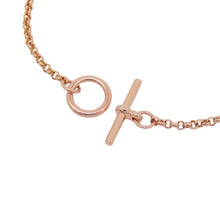 将图像加载到图库查看器中,HERMES Exlibris 1PD Bracelet Size PM/SHH120441B 00SH 18K Pink Gold
