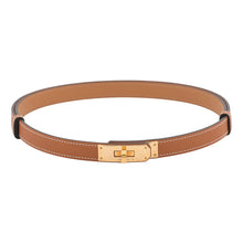 Load image into Gallery viewer, HERMES Kelly Belt Gold Epsom