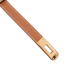 Load image into Gallery viewer, HERMES Kelly Belt Gold Epsom