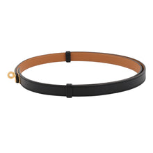 Load image into Gallery viewer, HERMES Kelly Belt Black Epsom