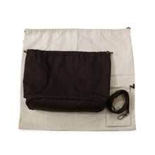 Load image into Gallery viewer, HERMES Sucked Pansage Groom Rouge H/Chocolat Toile Chevrons Canvas