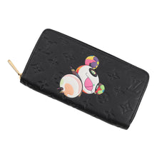Load image into Gallery viewer, LOUIS VUITTON LV × TM Zippy Wallet_Japan Limited Edition NoirM14160 Monogram Empreinte Leather/Panda