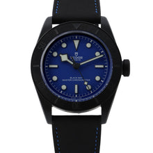 Load image into Gallery viewer, TUDOR Black Bay Ceramic Ceramic Leather Rubber Blue DialM79210CNU-0007