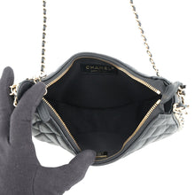 Load image into Gallery viewer, CHANEL Matelasse Small Hobo Shoulder Bag BlackAS3917 Lambskin